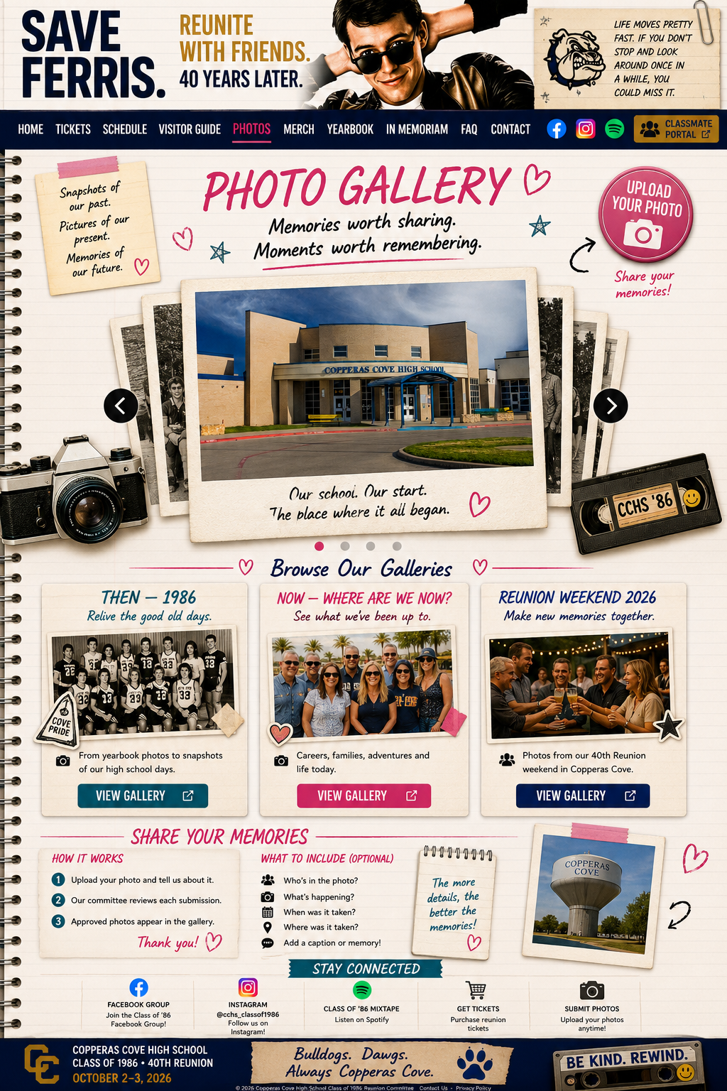 CCHS Class of 1986 photo gallery